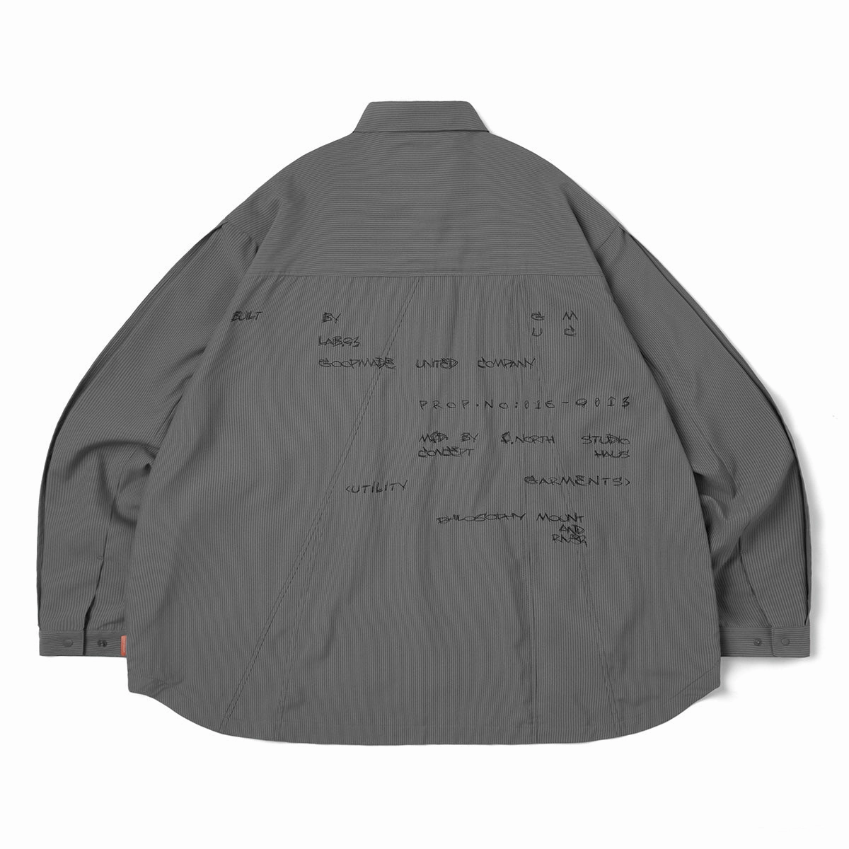 MA-Z3 Mode Architekt Emroidered Shirt 'Iron'