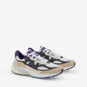 Made in USA 990v6 White | Black Plum | Phantom