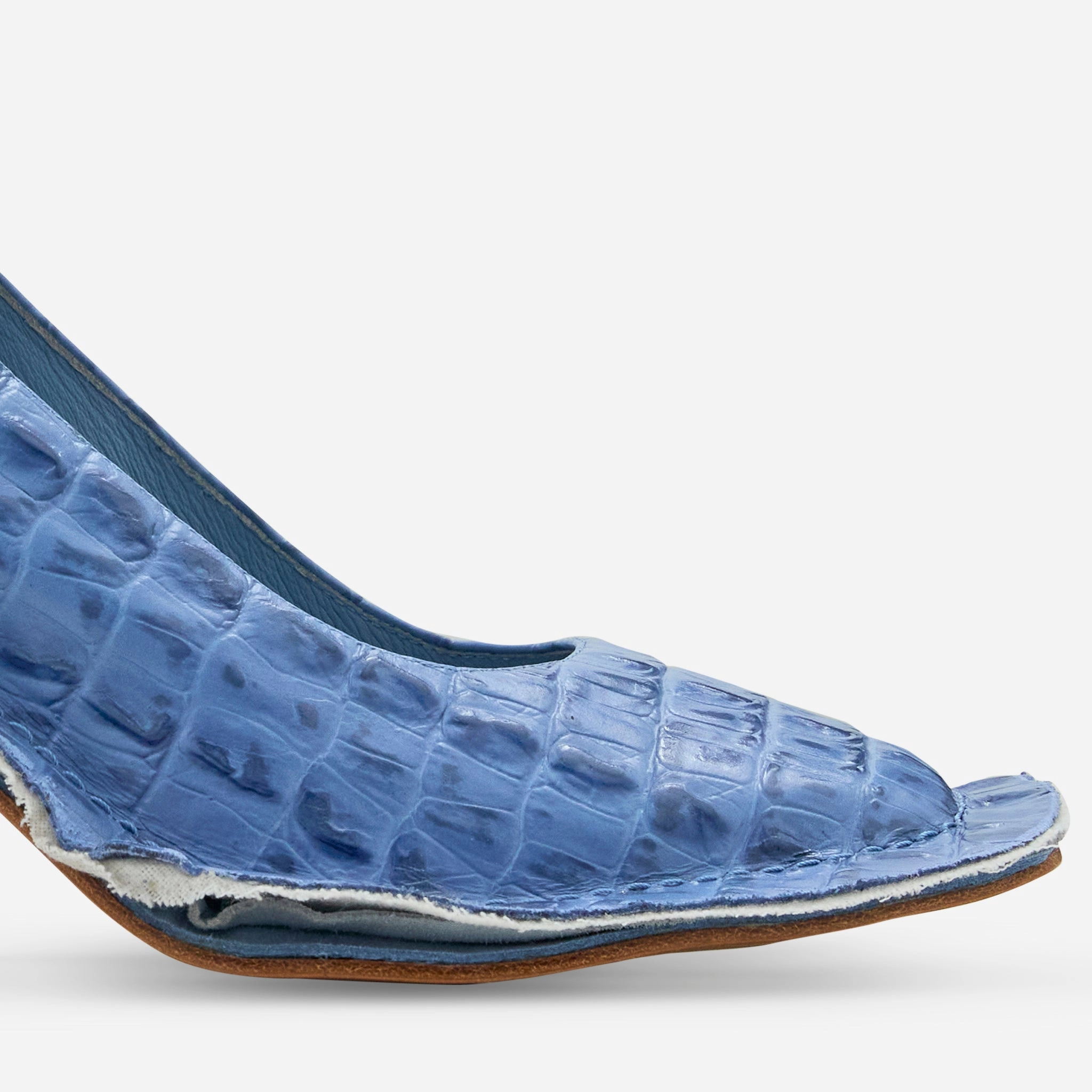 Martine Rose x Women's Heel Blue Leather