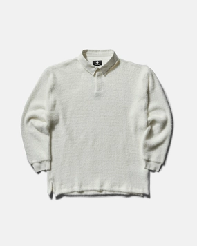 Men's IRAK NYC Rugby Shirt White
