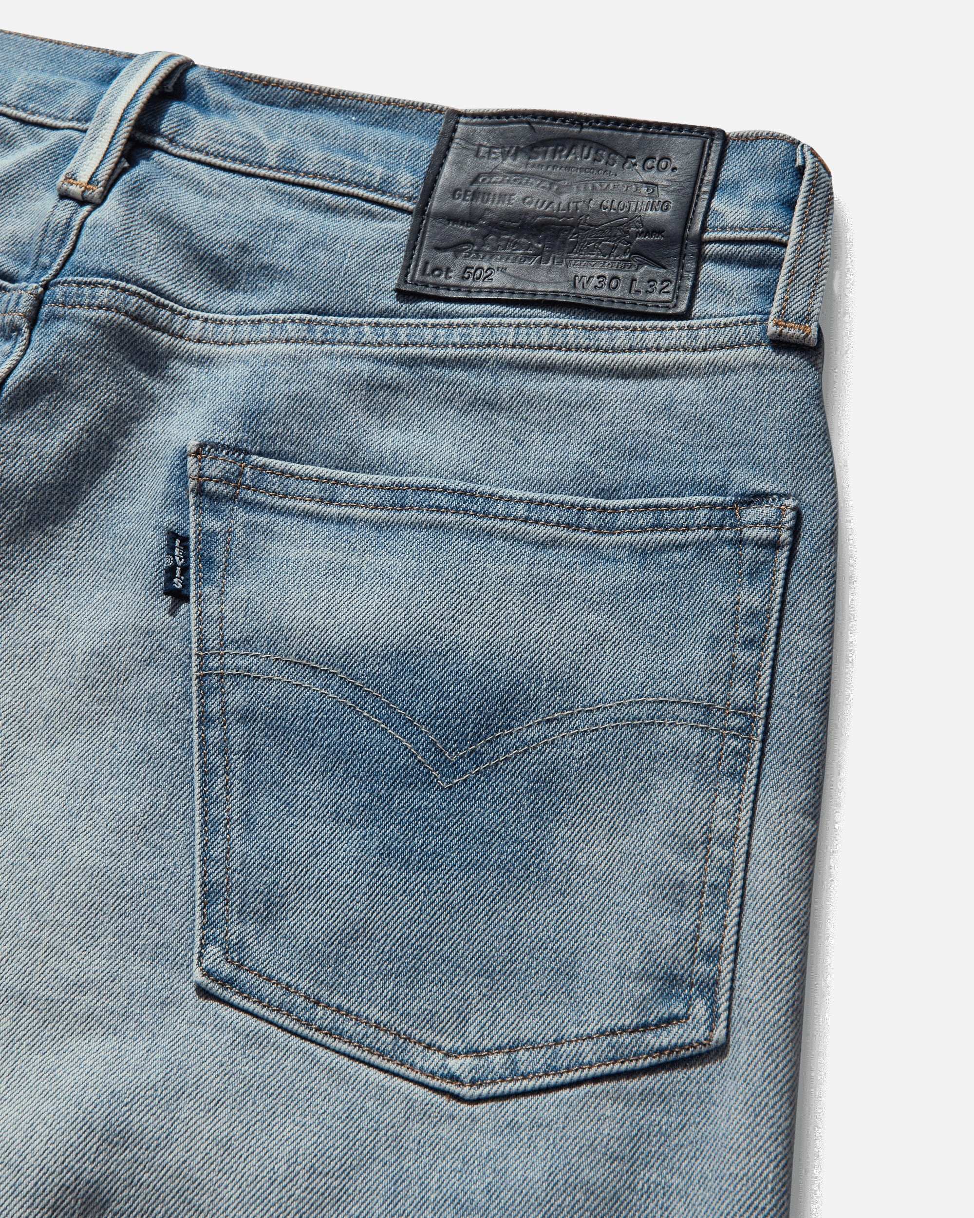 Men's Made in Japan 502 Taper Selvedge Jeans Blue