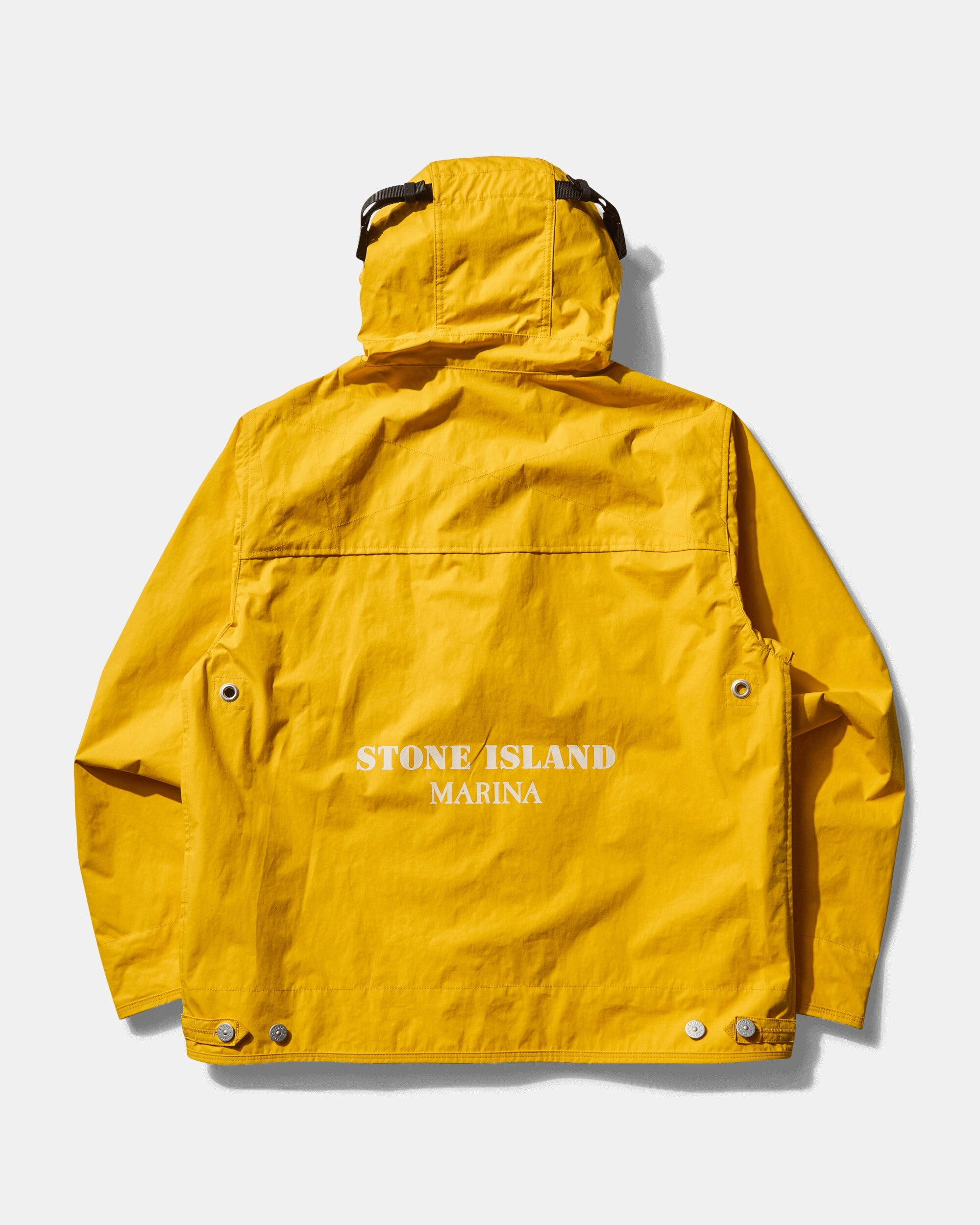 Men's Marina Aluminium Tela Hooded Jacket Ochre