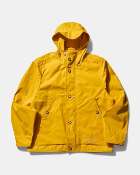 Men's Marina Aluminium Tela Hooded Jacket Ochre
