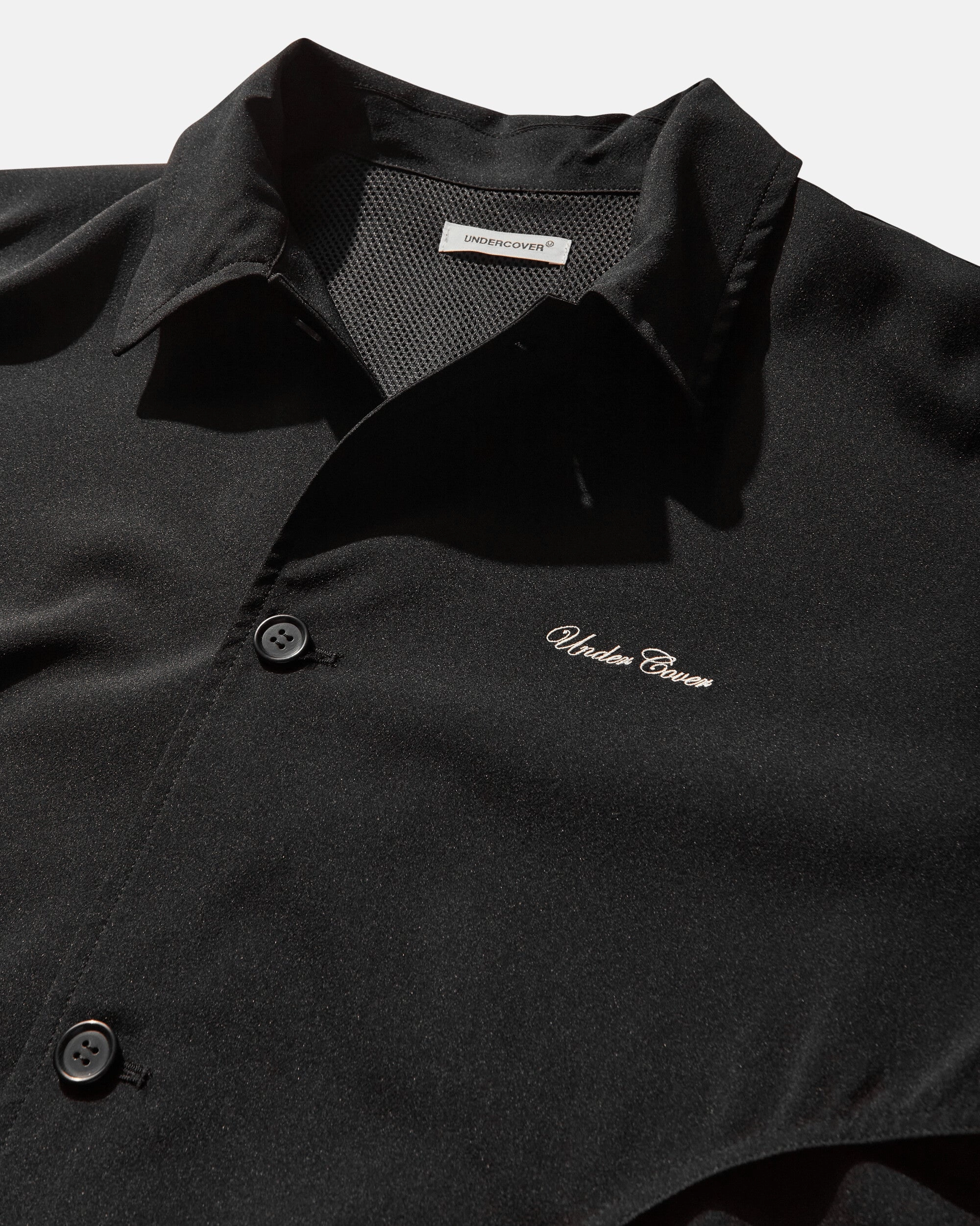 Men's Nylon Coach Jacket Black