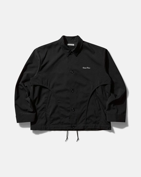 Men's Nylon Coach Jacket Black