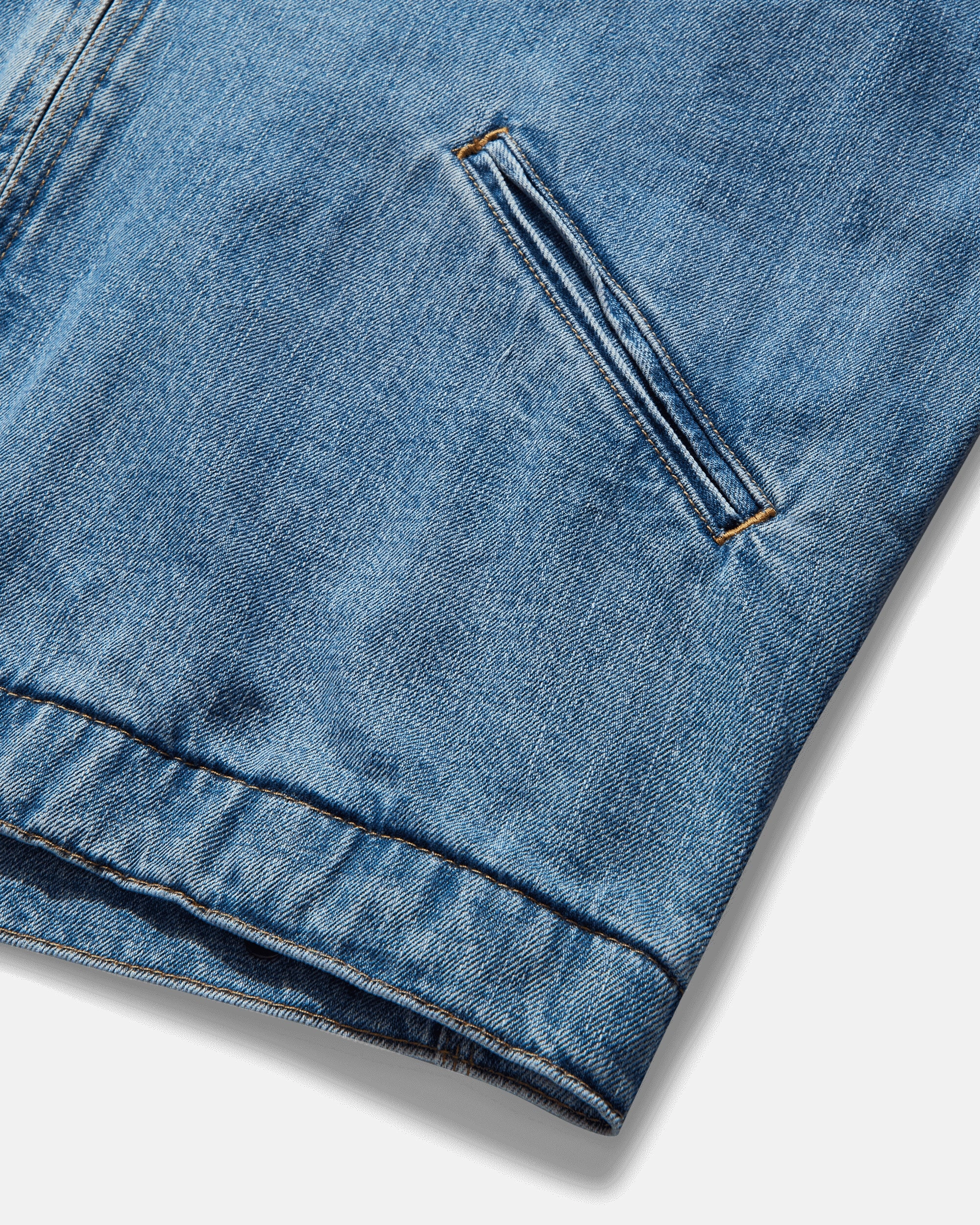 Men's OG Detroit Jacket Blue (Burst Washed)