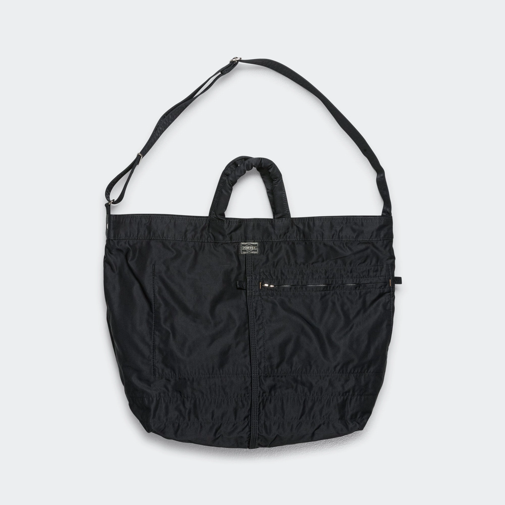 MILE 2WAY Tote Bag (L) - Black