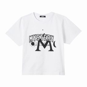 Mystery School Baby Tee 'White'