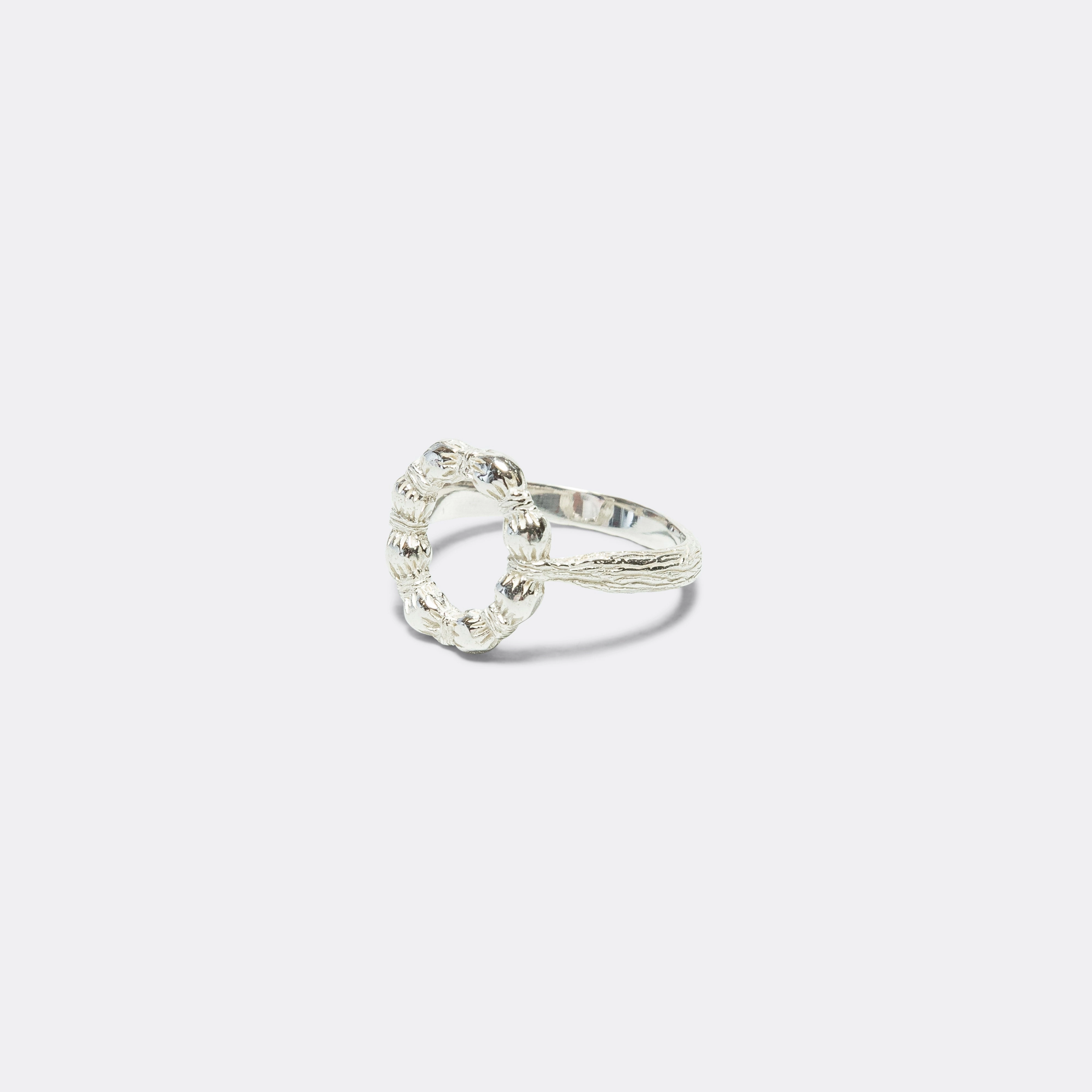 Nature Knows Best Circle Ring - 925 Silver