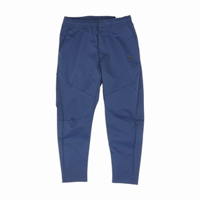 Navy Solid Active Pants