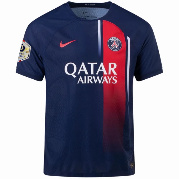 Nike Paris Saint-Germain Authentic Match Mukiele Home Jersey w/ Ligue 1 Champion Patch 23/24 (Midnight Navy)