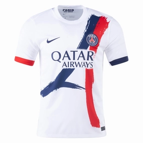 Nike Paris Saint-Germain Away Jersey 24/25 (White/Midnight Navy)