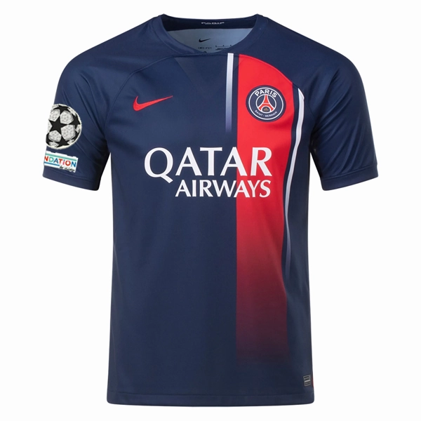 Nike Paris Saint-Germain Gonçalo Ramos Home Jersey w/ Champions League Patches 23/24 (Midnight Navy)