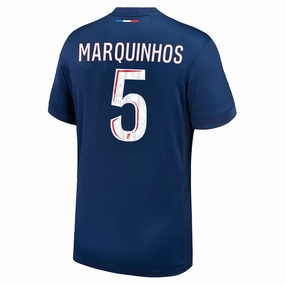 Nike Paris Saint-Germain Marquinhos Home Jersey 24/25 (Midnight Navy/White)