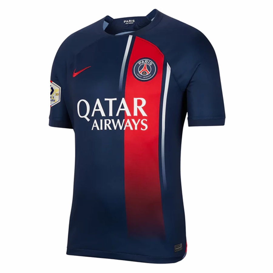 Nike Paris Saint-Germain Vitinha Home Jersey w/ Ligue 1 Champions Patch 23/24 (Midnight Navy)