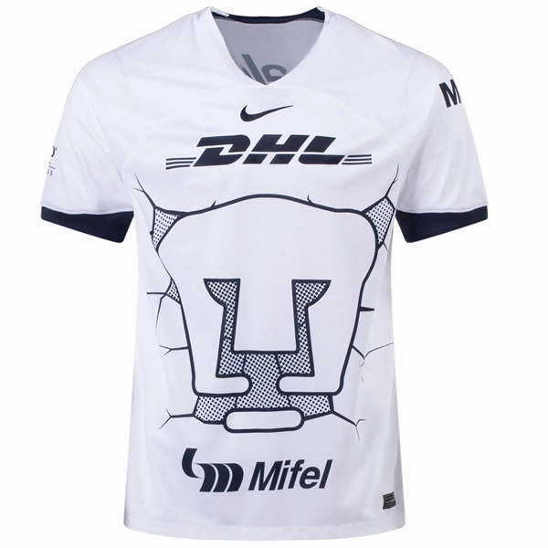 Nike Pumas UNAM Ulises Rivas Home Jersey w/ Liga MX Patch 23/24 (White/Obsidian)