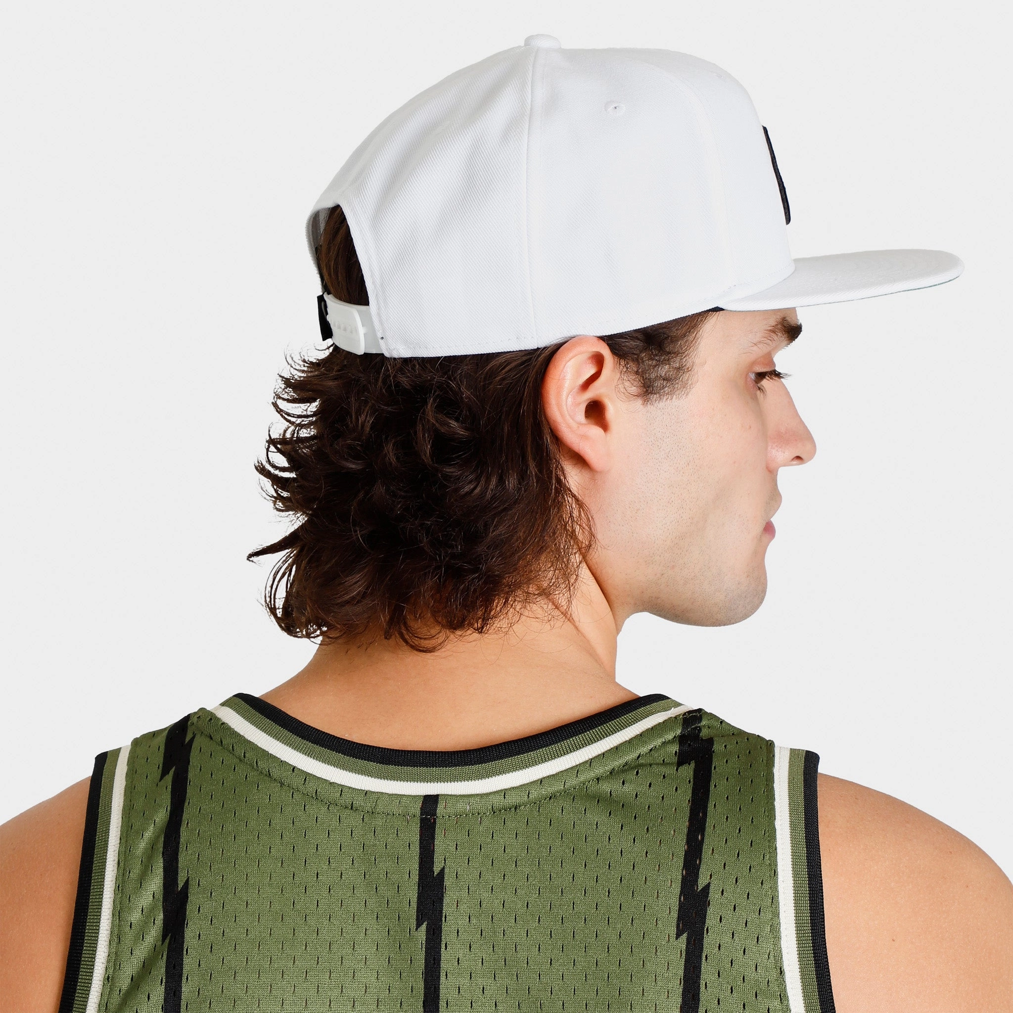 Nike Sportswear Dri-FIT Pro Futura Cap White / Pine Green - Black