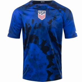 Nike United States Away Jersey 22/23 (Bright Blue/White)