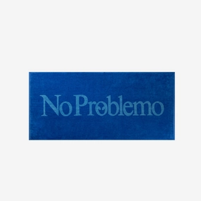 No Problemo Beach Towel Blue