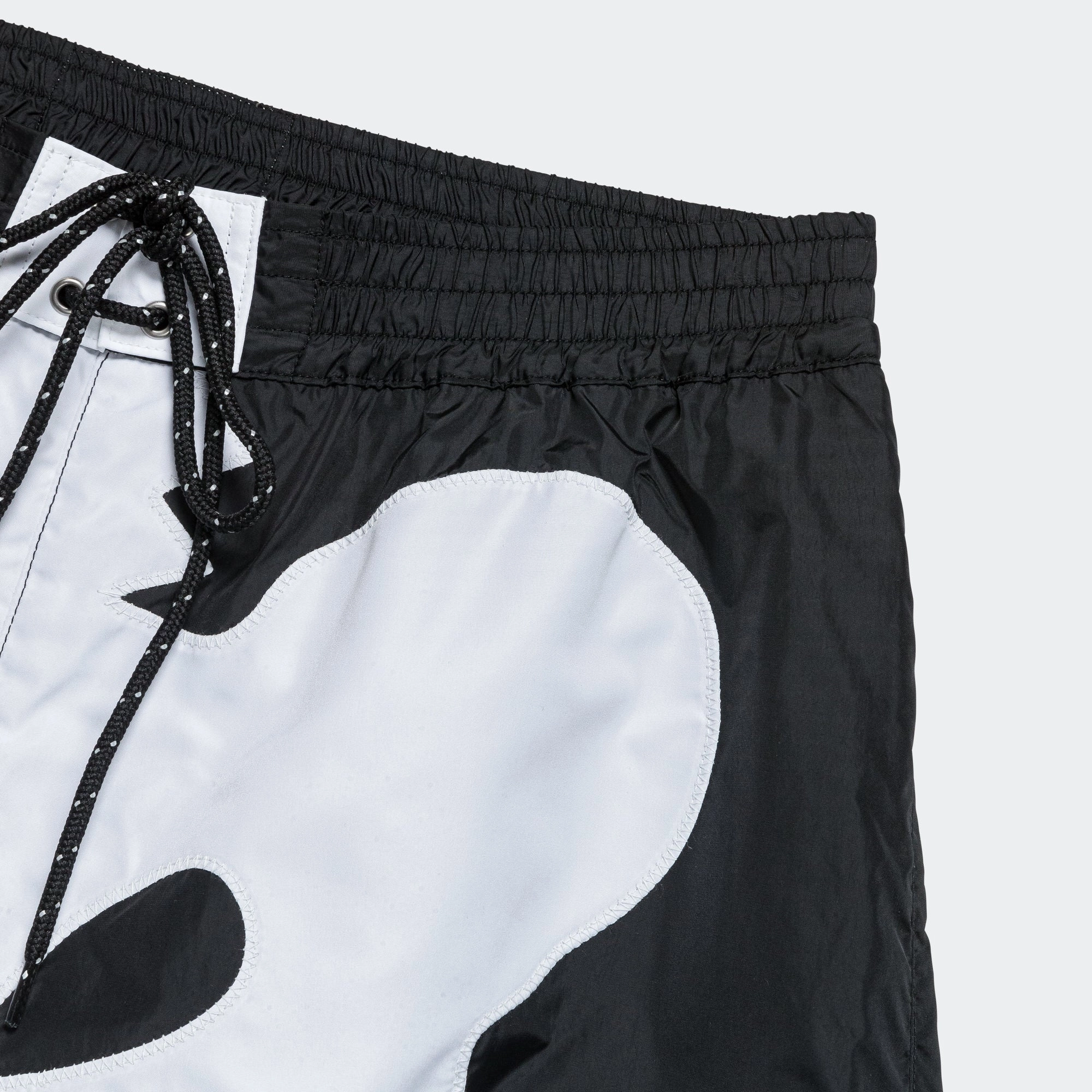 Nylon BONE Swim Trunks - Black