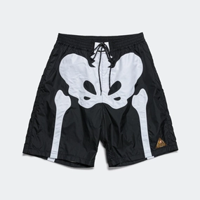 Nylon BONE Swim Trunks - Black