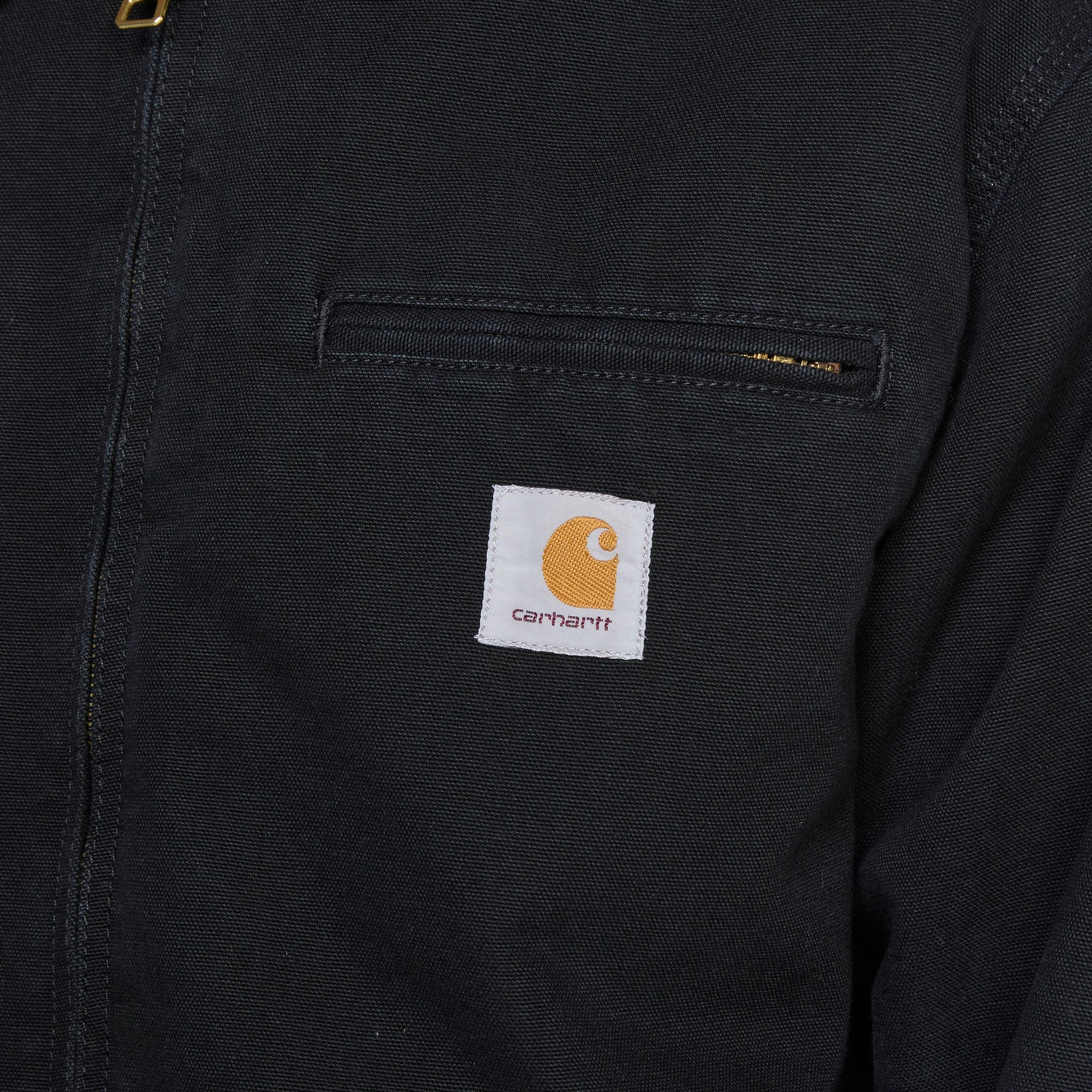 OG Detroit Jacket Black Aged Canvas