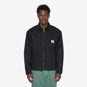OG Detroit Jacket Black Aged Canvas