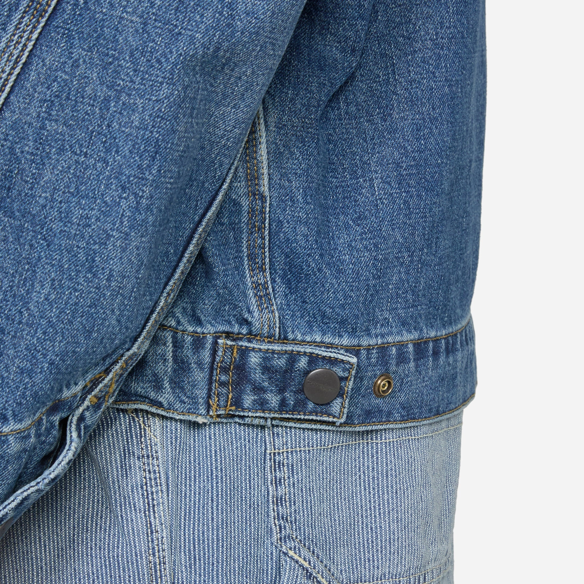 OG Detroit Jacket Blue Dark Used Wash