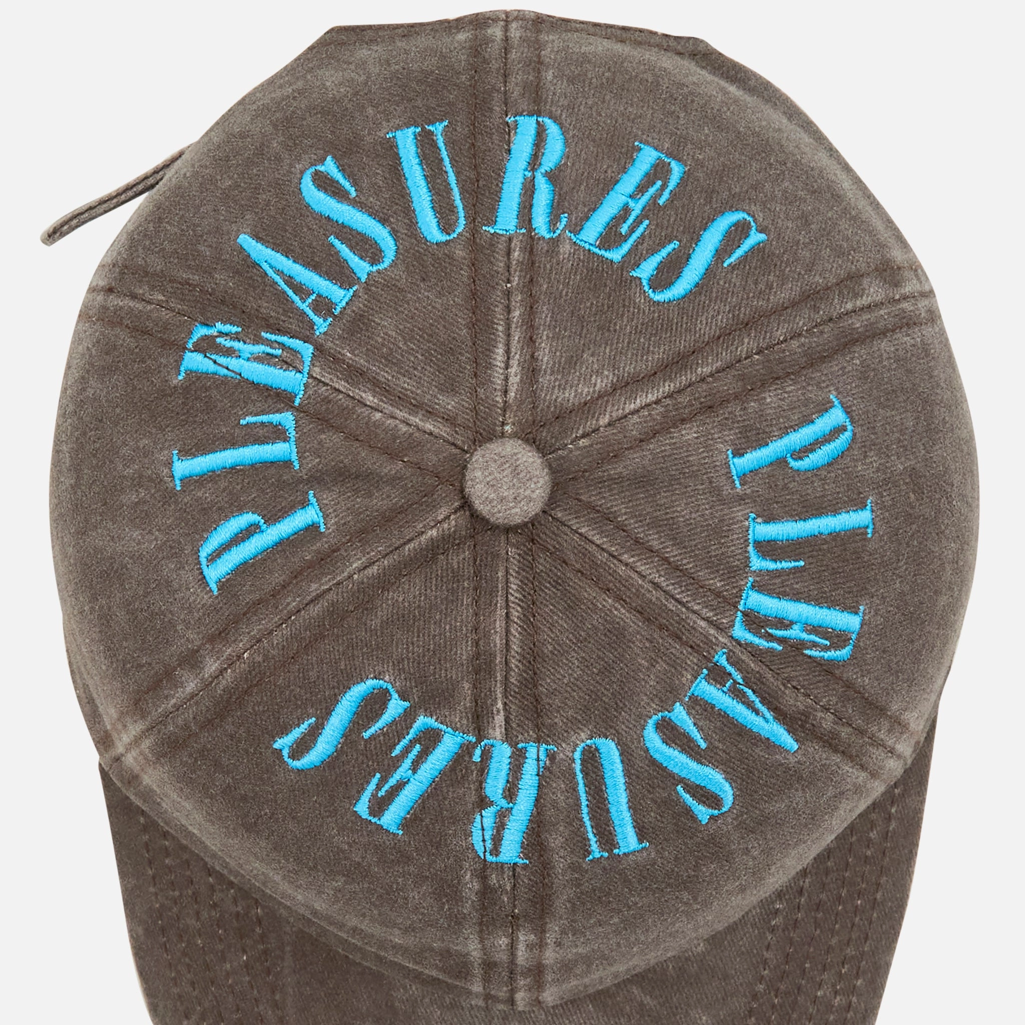 Onyx Crown Washed Cap Brown | Blue