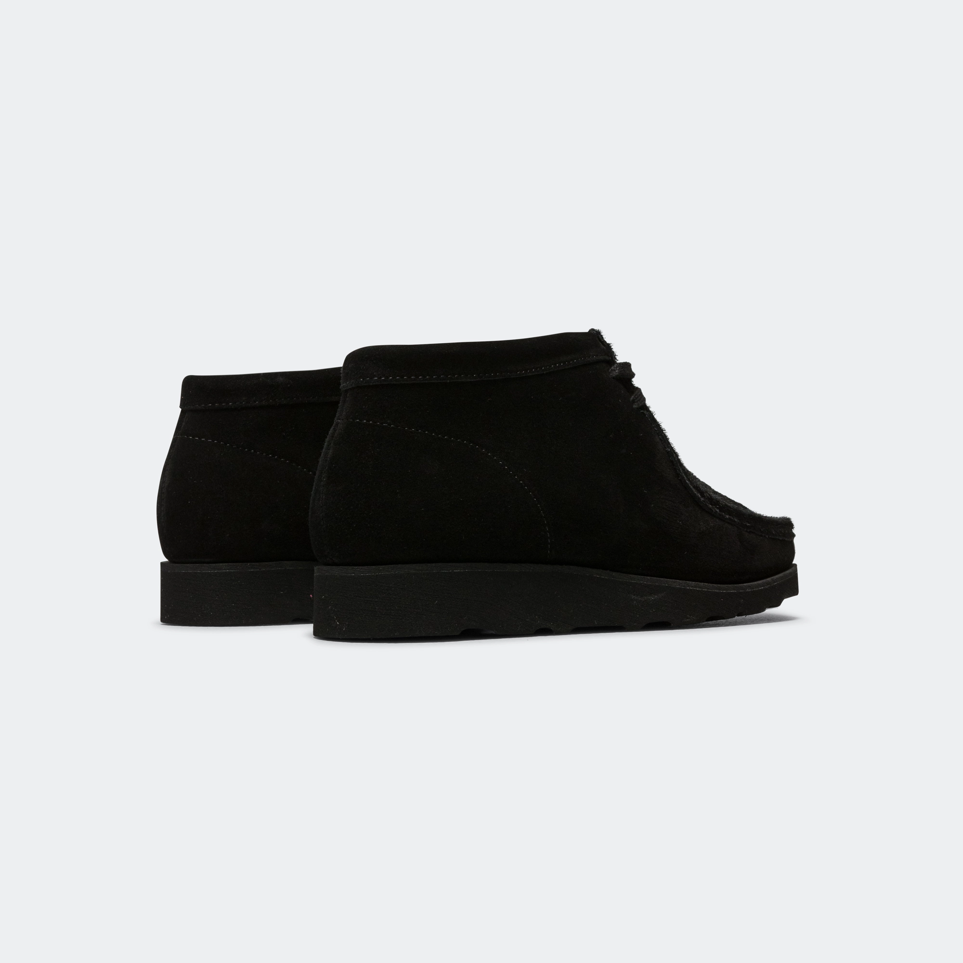 P404 × UP THERE - Black Suede/Black Pony