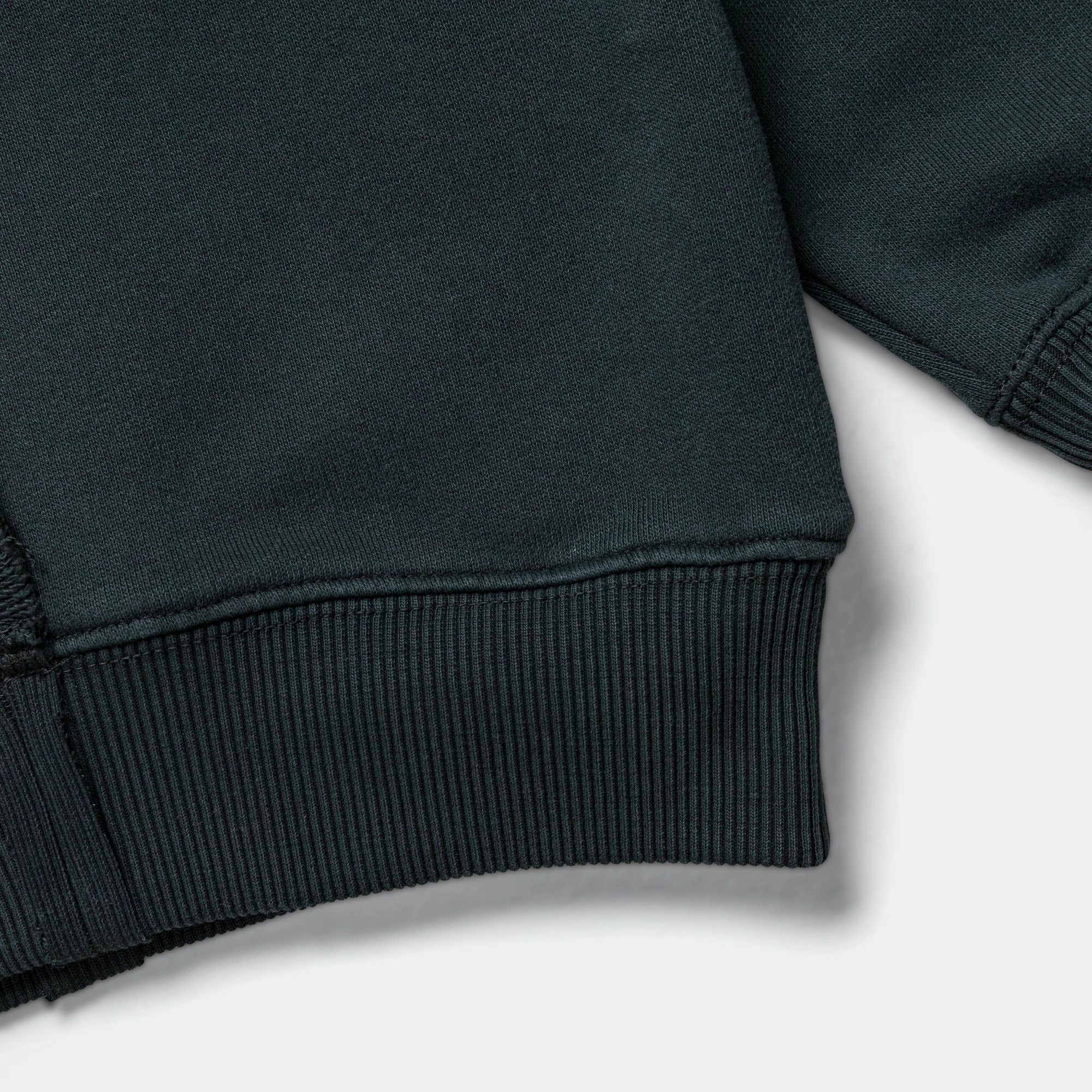 Panelled Crewneck Numbers Motif - Navy