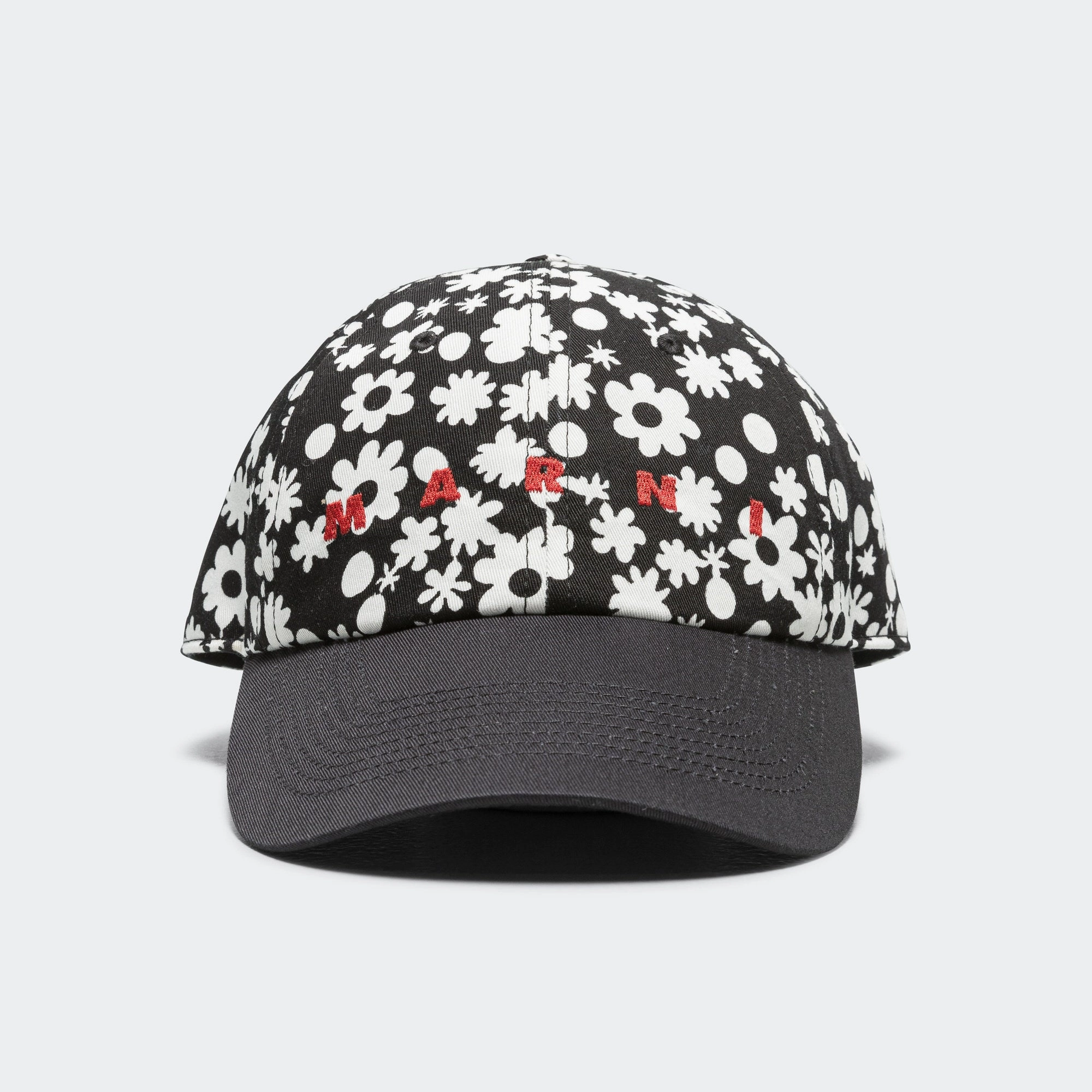 Pop Fields Cotton Twill Baseball Cap - Black