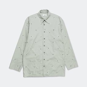 Popeline Shirt - Argile Flowers