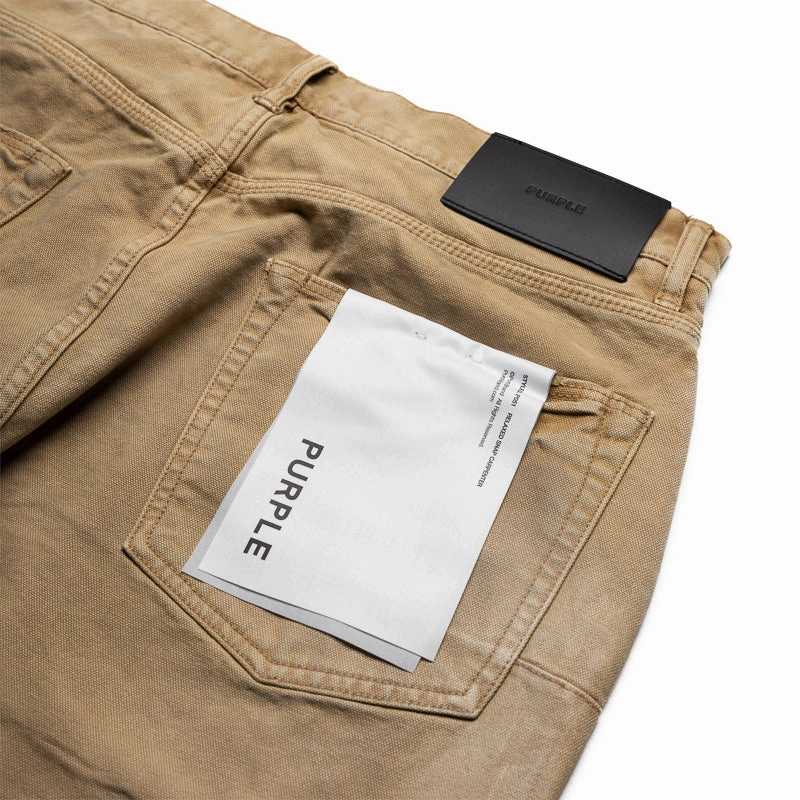 Purple Brand Bentonite Snap Carpenter Pants - Khaki