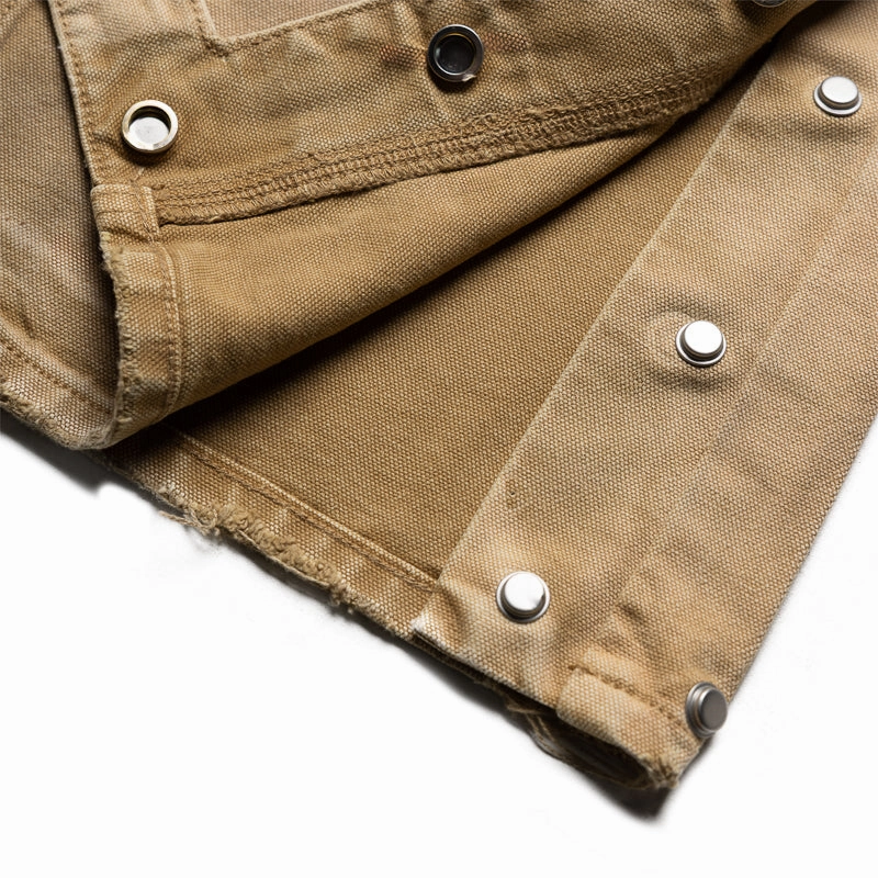 Purple Brand Bentonite Snap Carpenter Pants - Khaki