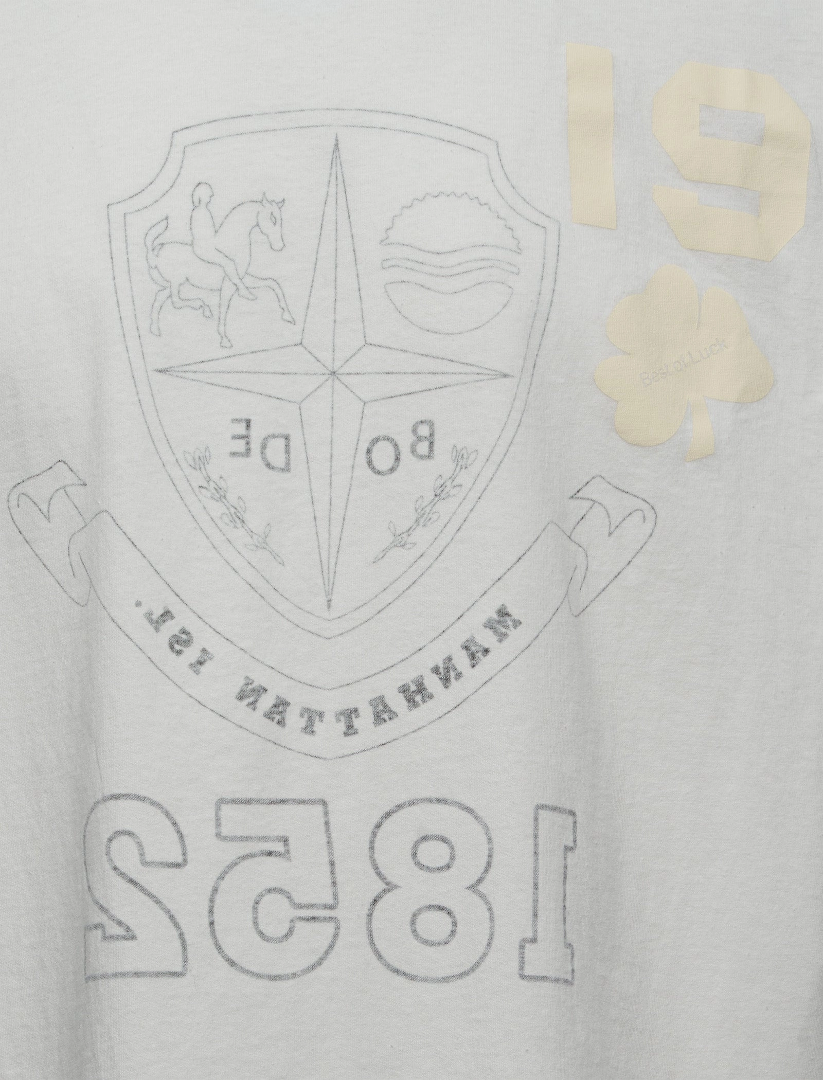 REVERSIBLE CREST TEE