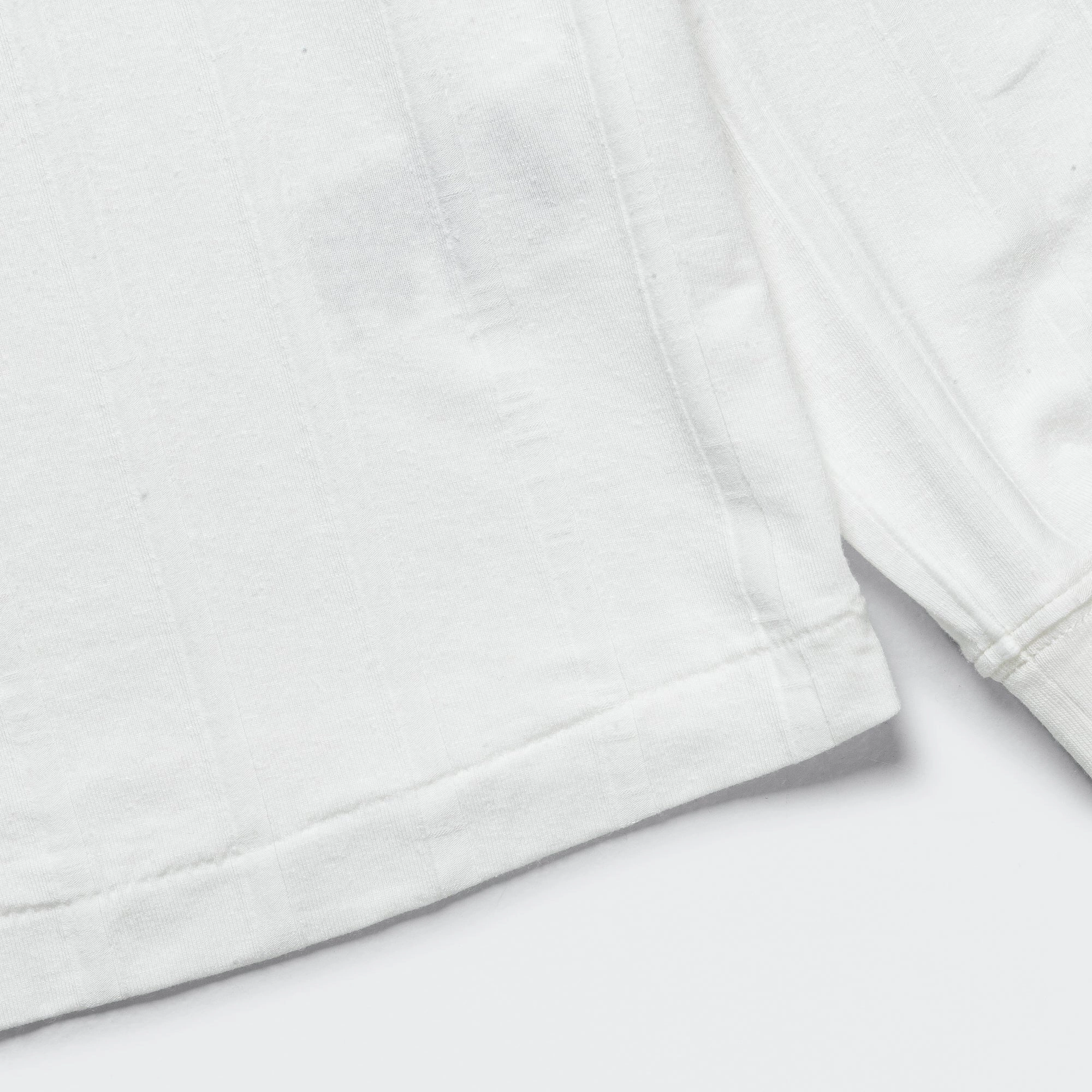 Rib Tee LS x CLOT - Core White