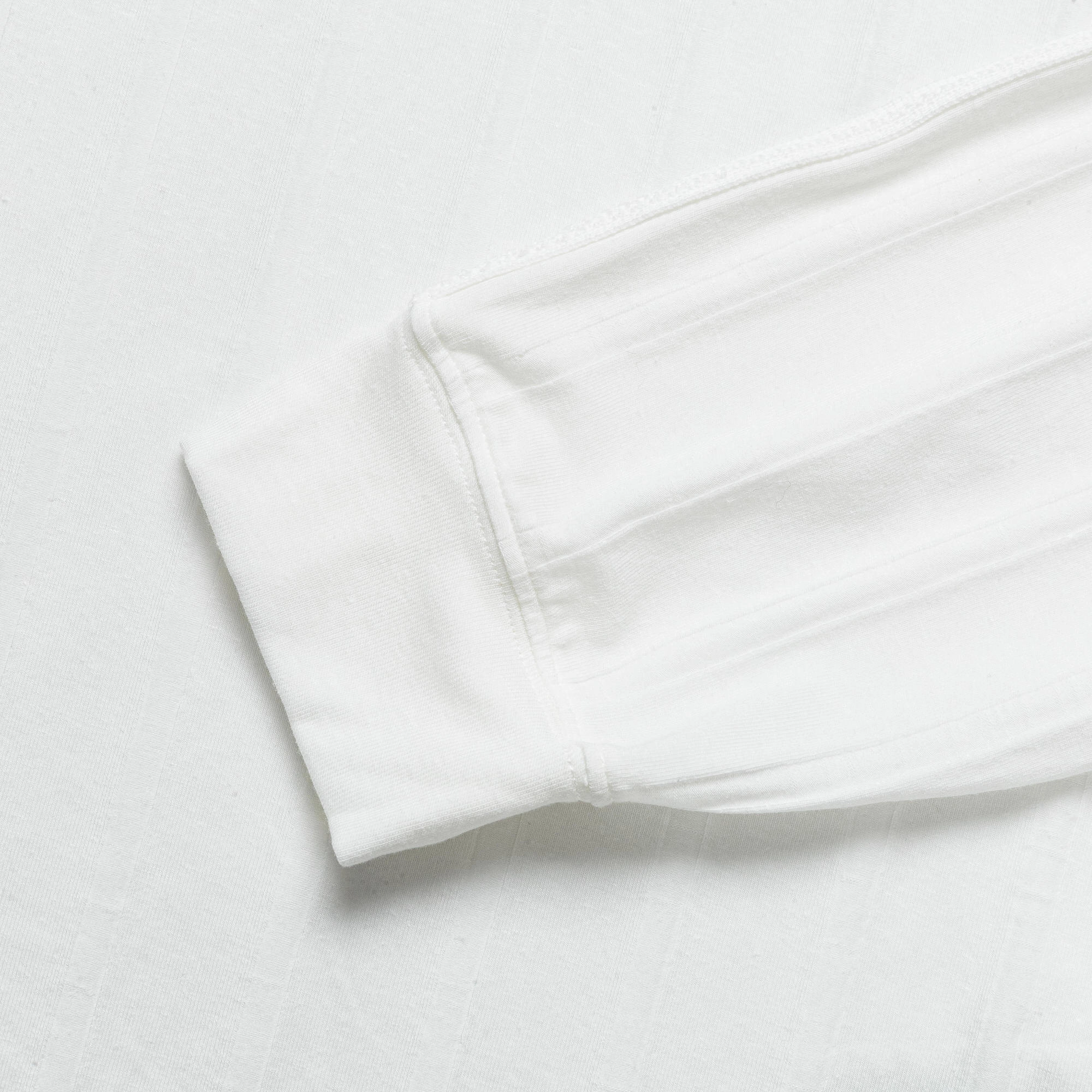 Rib Tee LS x CLOT - Core White