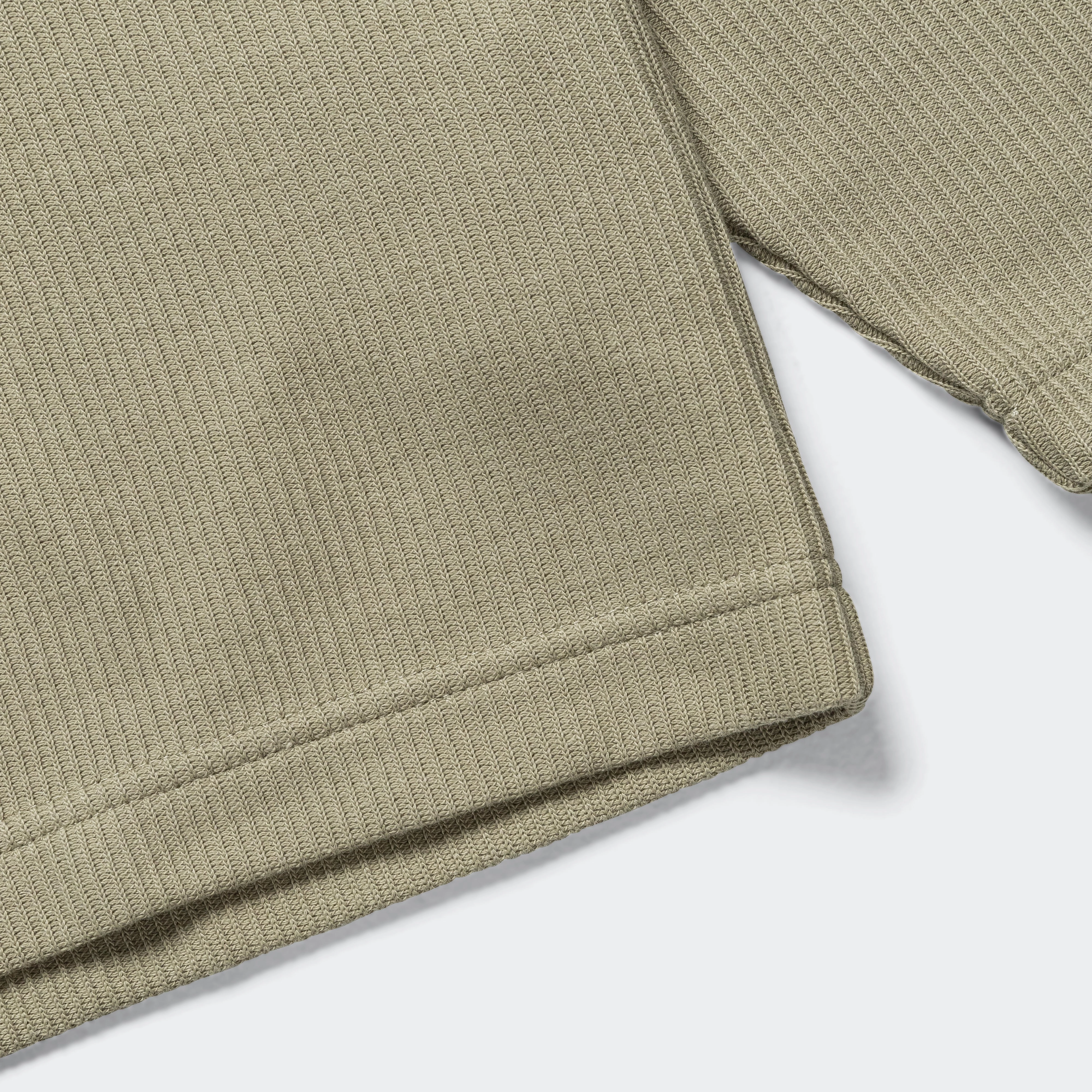 Ruben Double Face LS Polo - Clay