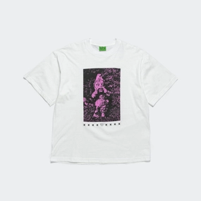 SS Archival Photo Tee - White/Purple Print