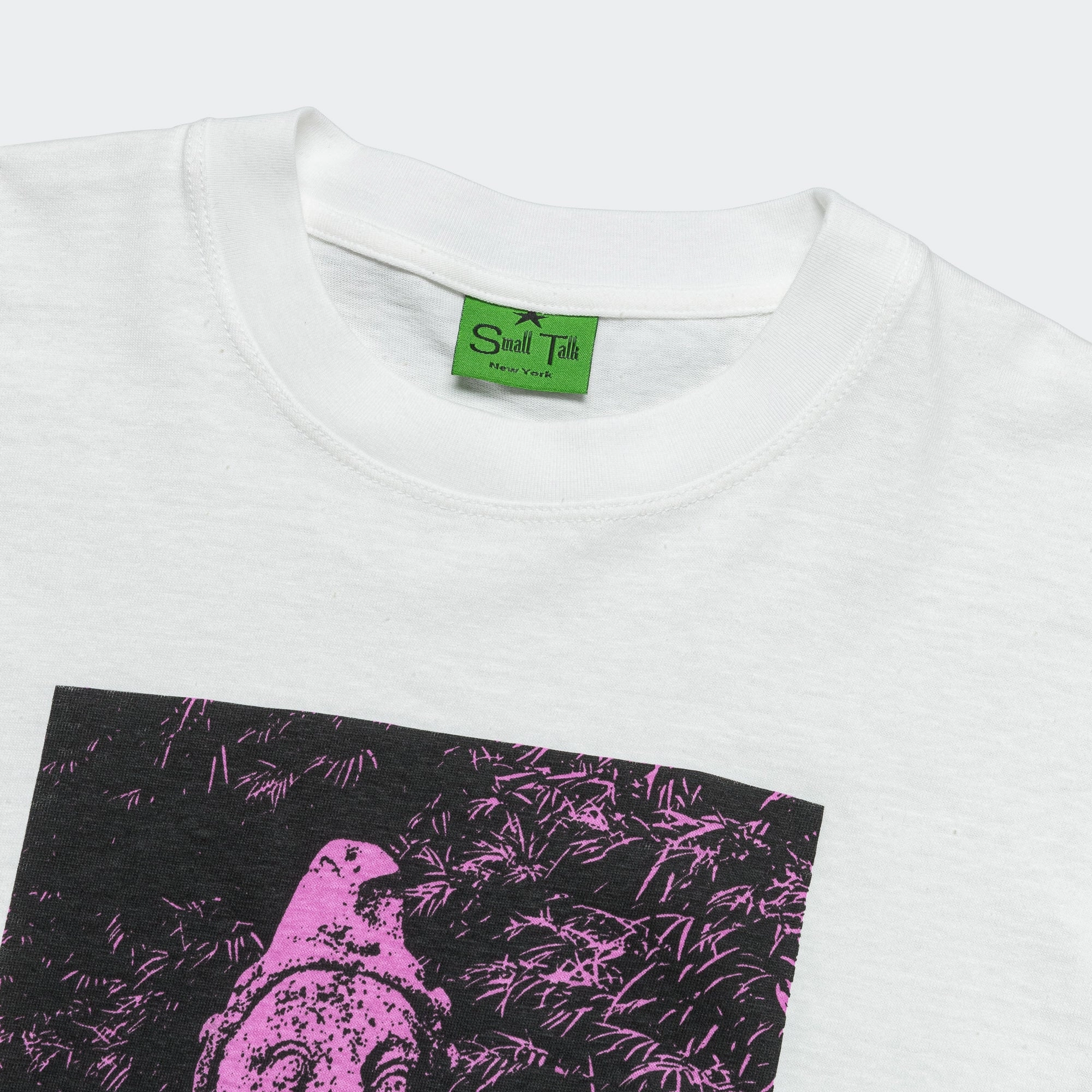 SS Archival Photo Tee - White/Purple Print