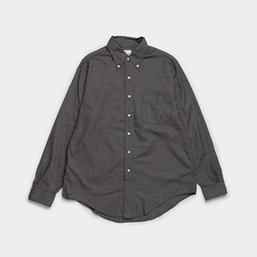 Standard Button Down Shirt - Charcoal Grey