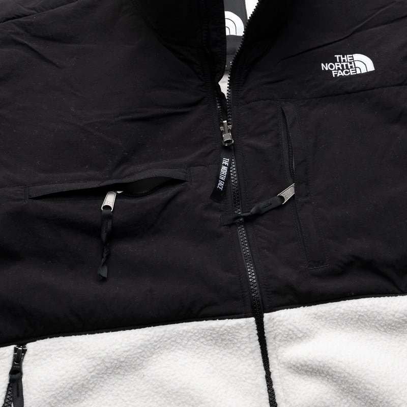 The North Face Retro Denali Vest - White Dune/Black