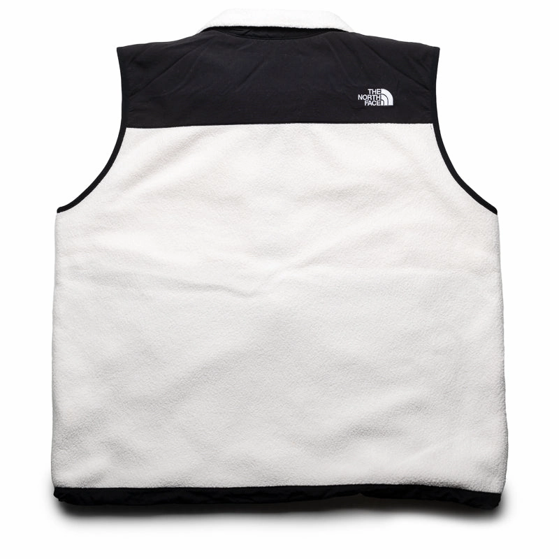 The North Face Retro Denali Vest - White Dune/Black