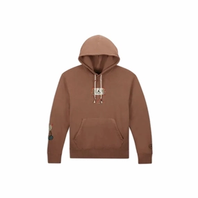 Travis Scott x Jordan Flight Graphic Hoodie Archaeo Brown