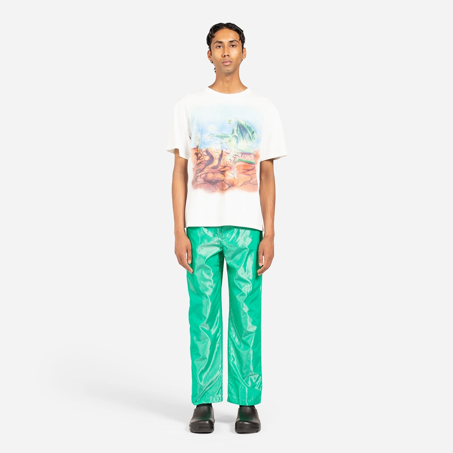 Unisex Taffetas Pant Green