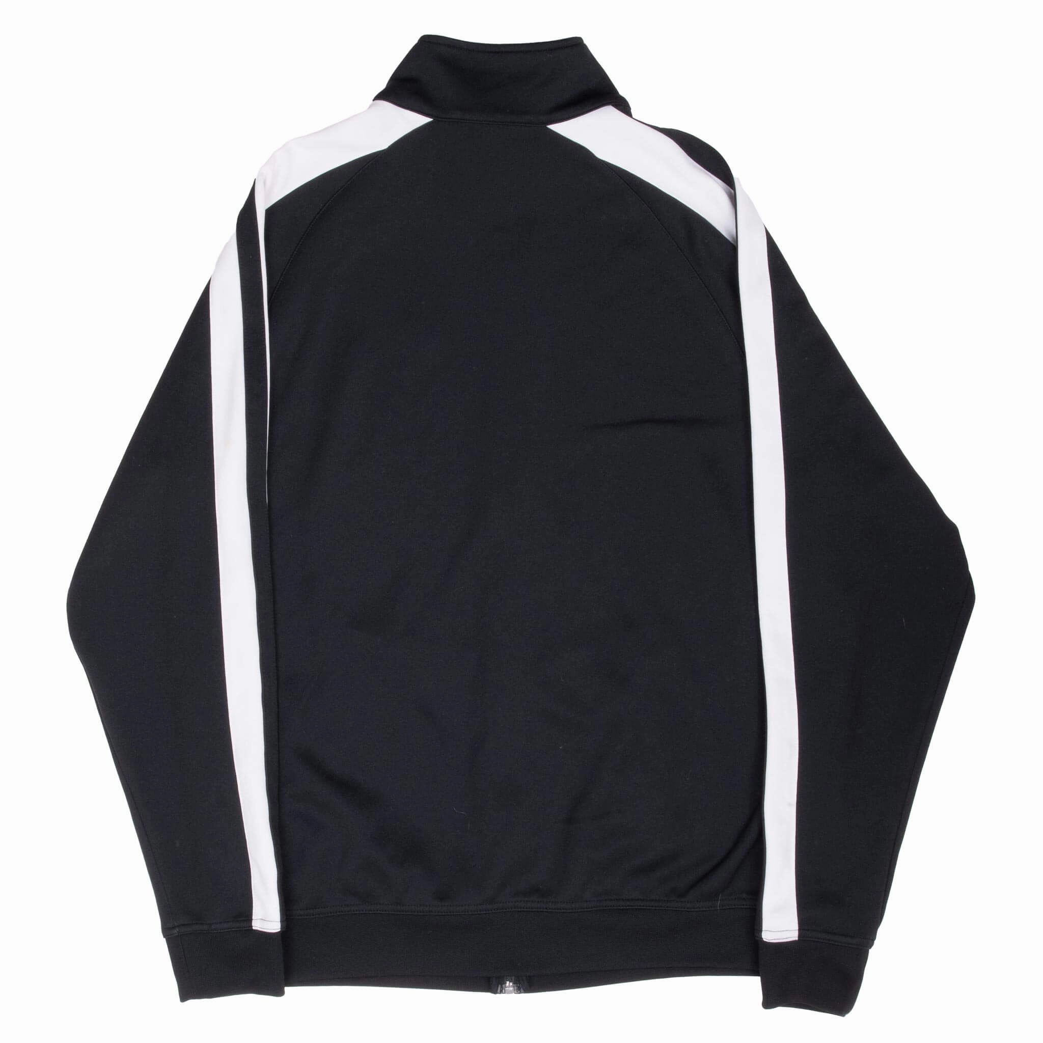 VINTAGE NIKE CLASSIC BLACK TRACK JACKET 2000S XL