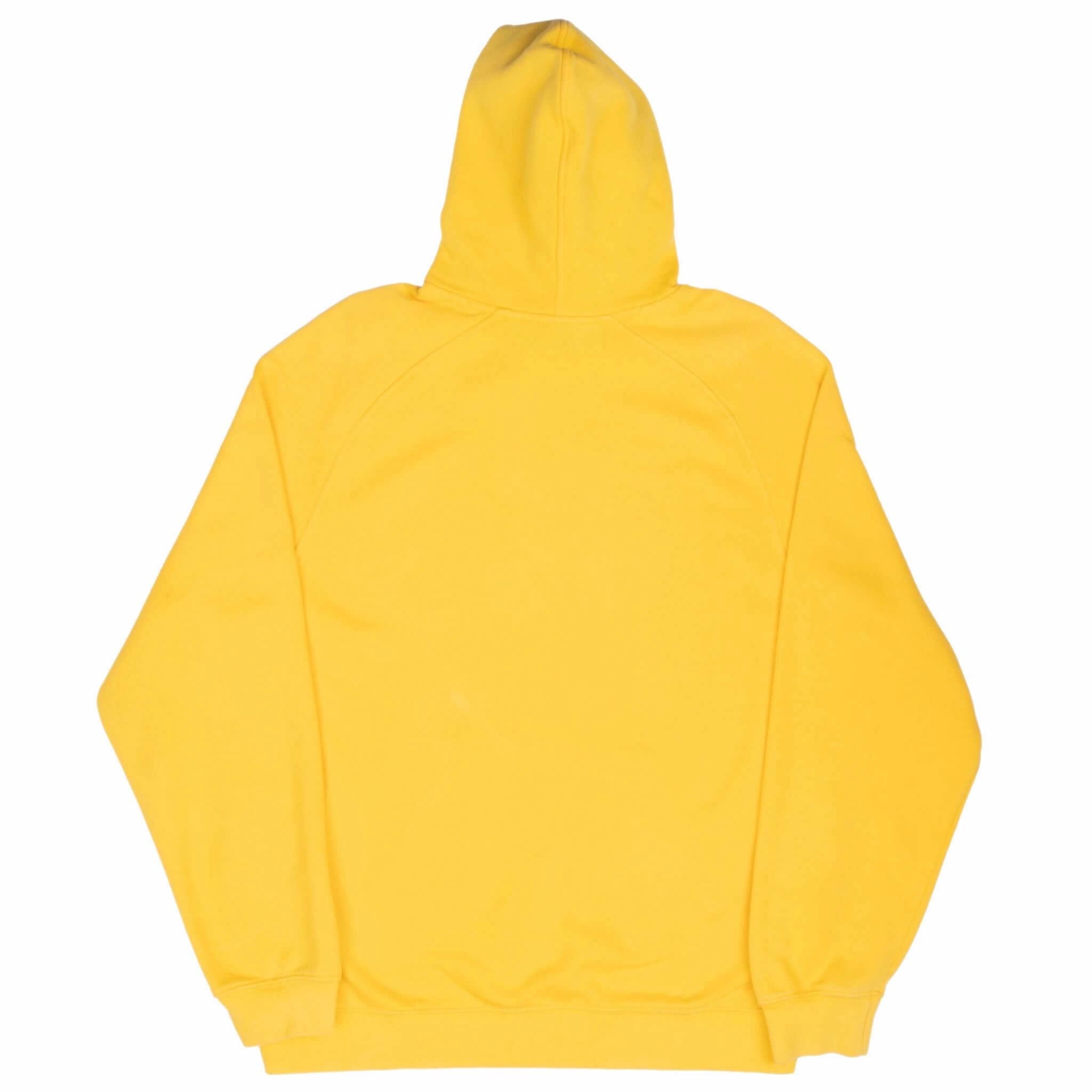 VINTAGE NIKE CLASSIC SWOOSH YELLOW HOODIE SWEATSHIRT 2000S XL