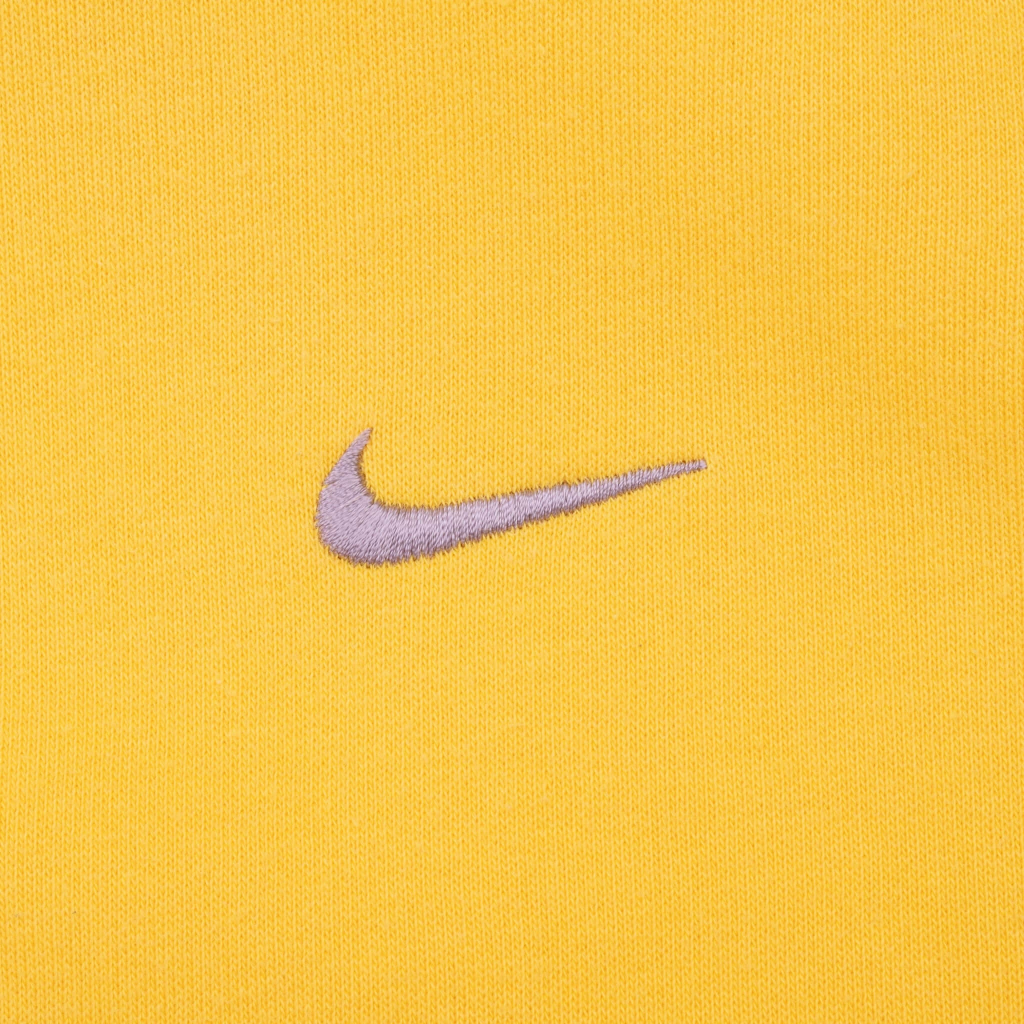 VINTAGE NIKE CLASSIC SWOOSH YELLOW HOODIE SWEATSHIRT 2000S XL