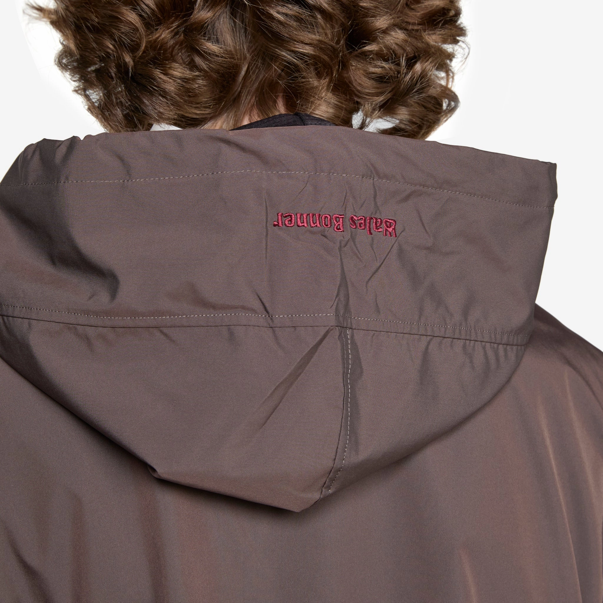 Wales Bonner x Nylon Anorak Night Brown
